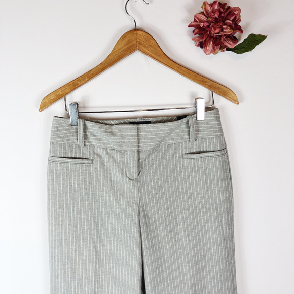 The Limited Pants - [THE LIMITED] Wide Leg Pinstripe Dress Pants